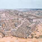 Una imagen de la ciudad de Jerusalén en tiempos de Herodes.