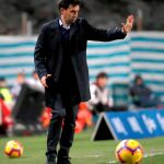 Asier Garitano abandona el club donostiarra sin haber podido completar la primera vuelta de LaLiga Santander / Foto: Efe