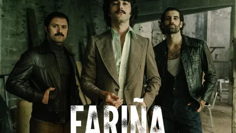 Javier Rey, centro, protagoniza ‘Fariña’ en Antena 3