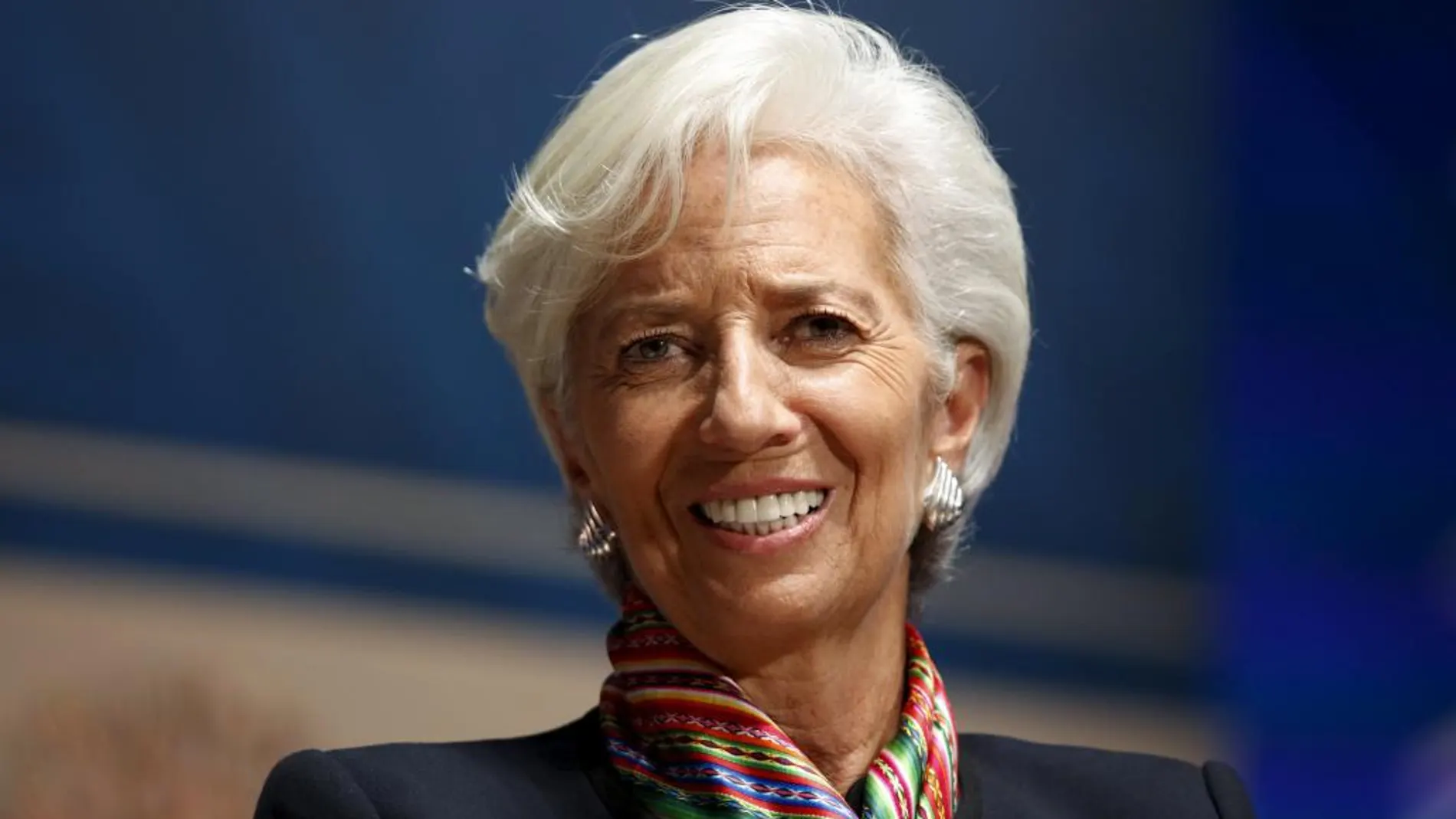 Christine Lagarde, presidenta del FMI