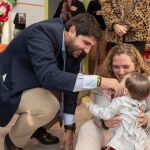 El presidente de la Región de Murcia, Fernando López Miras, visitó ayer el Centro Cardenal Belluga de las Hijas de la Caridad de San Vicente de Paúl