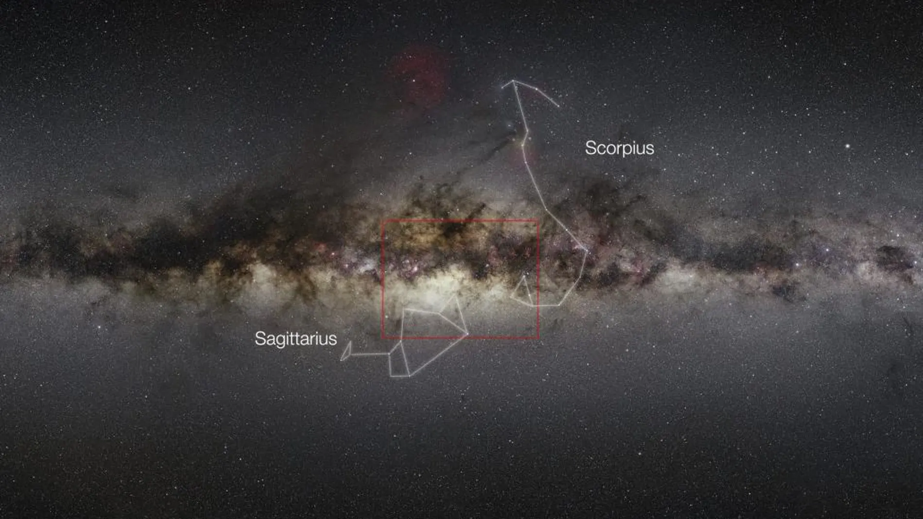 Fotografía facilitada por el Observatorio Meridional Europeo (ESO, siglas en inglés) en 2012 de una vista de la Vía Láctea