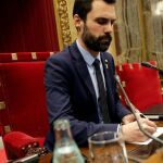 El presidente del Parlament, Roger Torrent