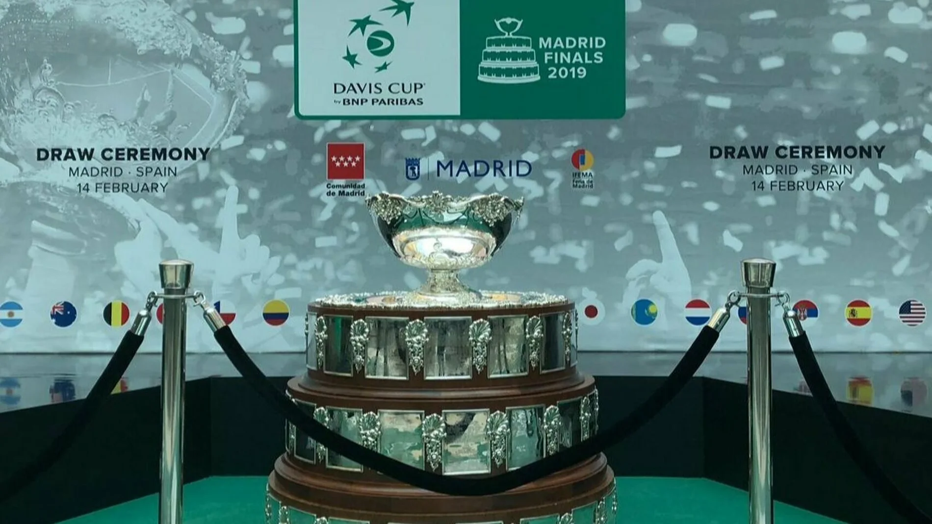 El sorteo de las Finales de la Copa Davis fue realizado este jueves en la Real Casa de Correos de Madrid / Copa Davis