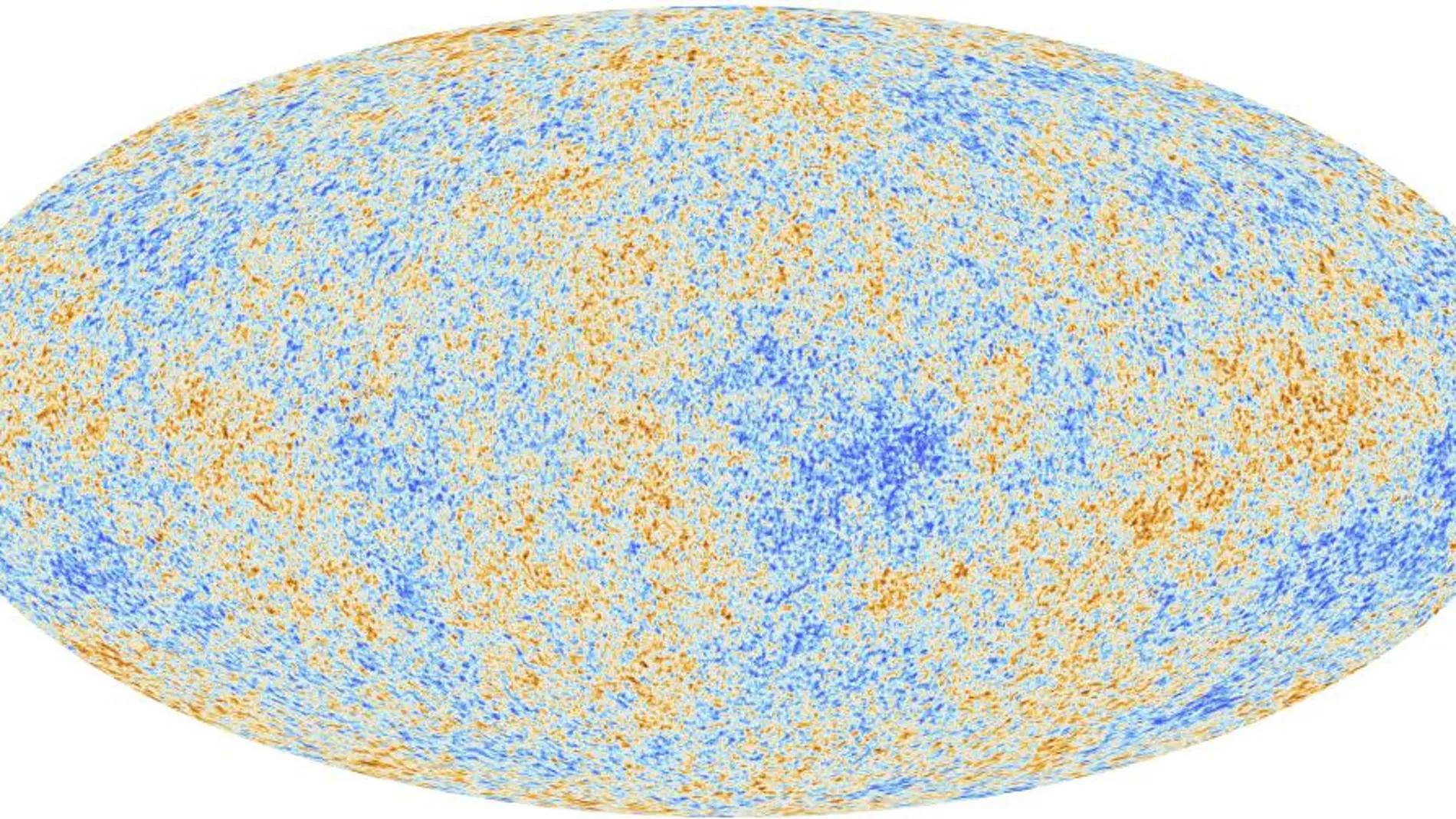 Las pequeñas variaciones de temperatura, representadas por distintos colores en esta imagen, son las «semillas» a partir de las cuales se fueron formando las galaxias
