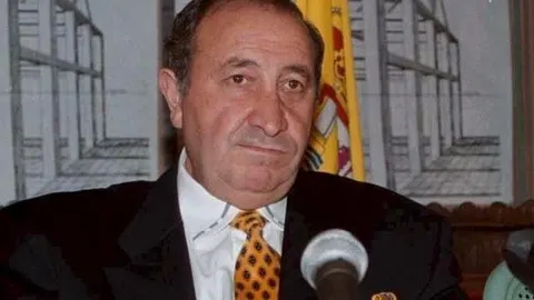 Jesús Gil, en su época como alcalde de Marbella