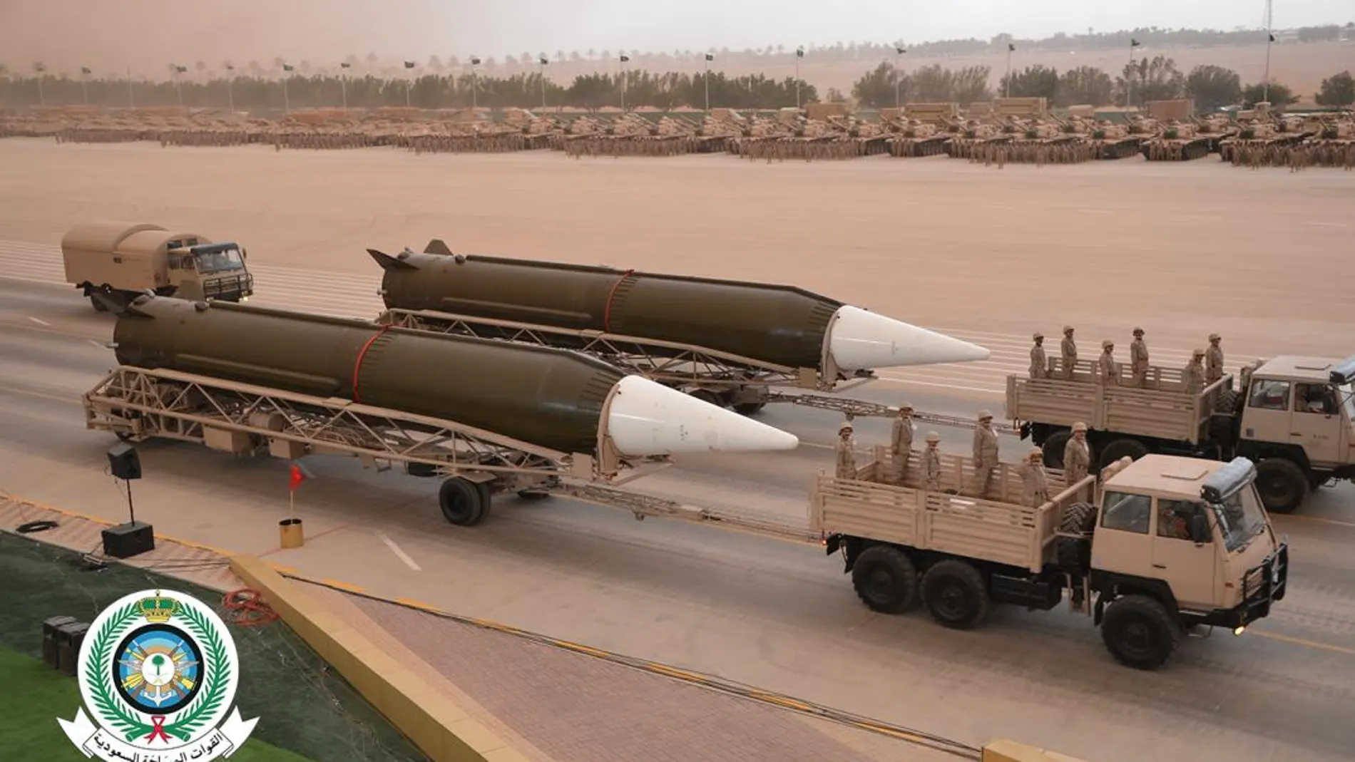 Fuerza estratégica de misiles saudí.
