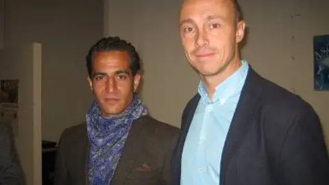 Imagen de archivo de Iván Fandiño junto a Néstor García