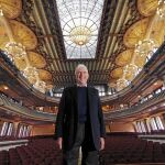 Raimon ayer en el Palau de la Música donde cerrará su medio siglo de carrera