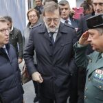 El Rajoy, Nuñez Feijóo, y Santiago Villanueva, felicitan al coronel Jambrina por la resolución del Caso Diana Quer