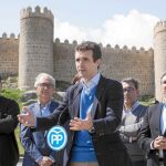 Pablo Casado presenta a los candidatos del Partido Popular por Ávila