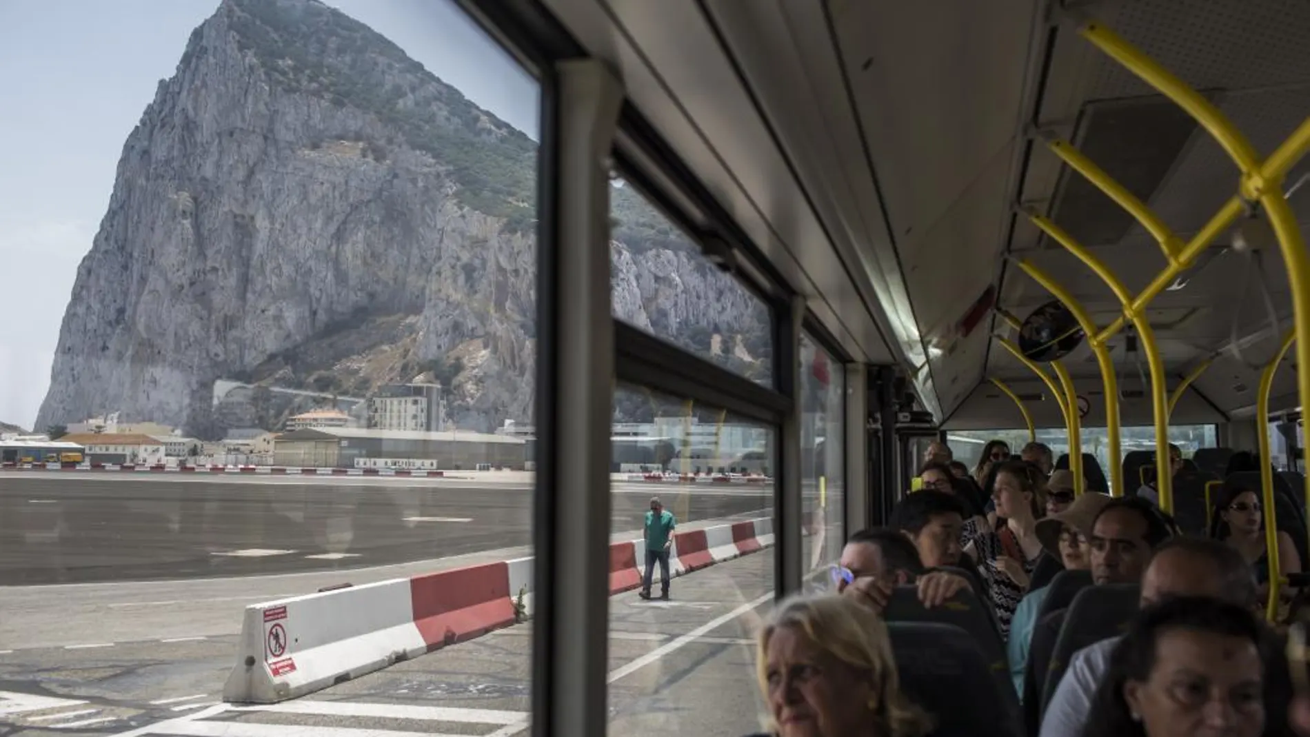 Imagen de un acceso a Gibraltar