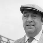 Pablo Neruda, en una fotografía tomada en mayo de 1956