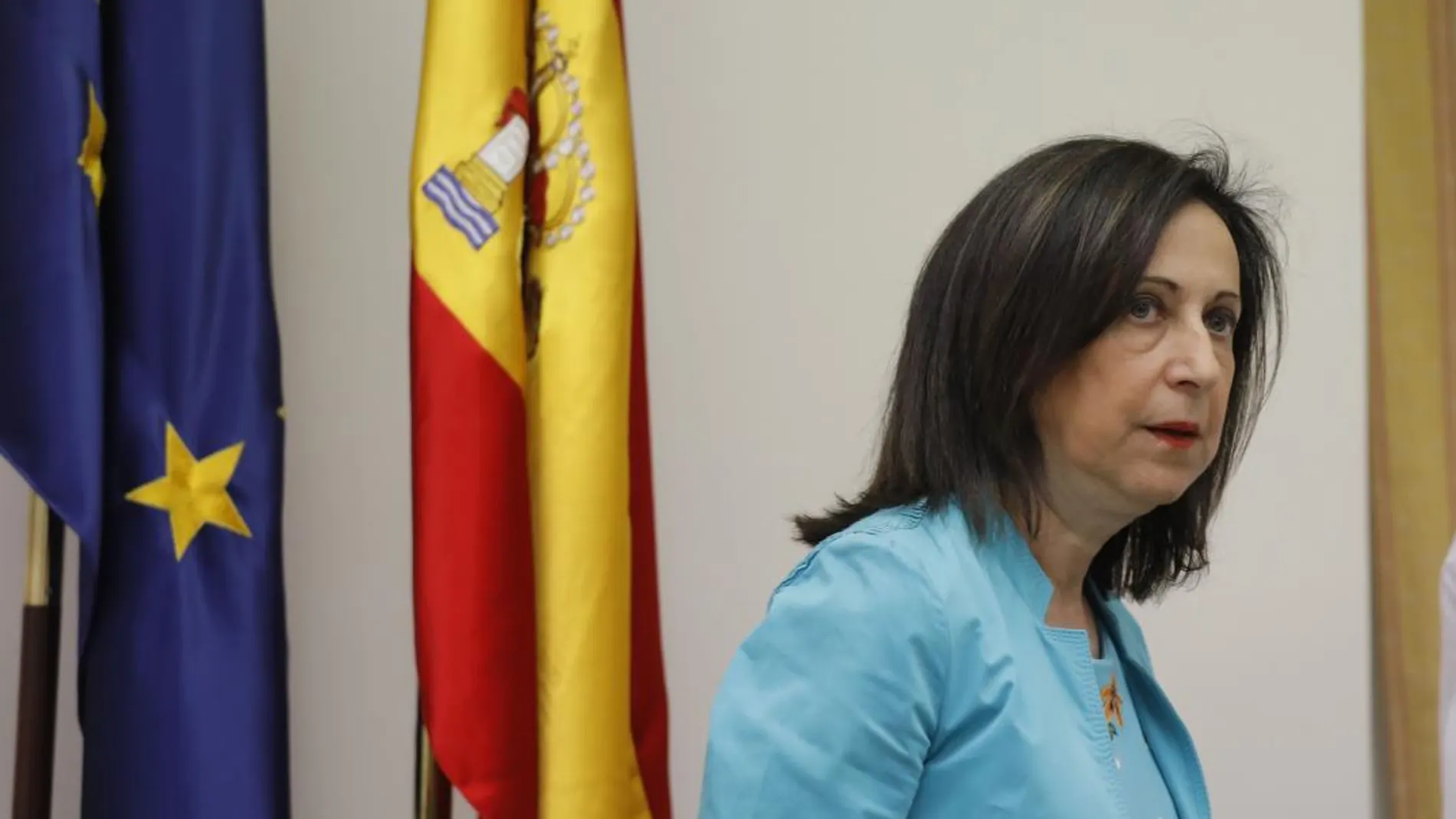 Margarita Robles, en la Comisión de Defensa/Foto: Jesús G. Feria
