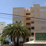 Fachada del Hotel Eden Roc de Magaluf (Mallorca)