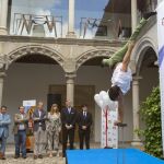 La directora de Políticas Culturales, Mar Sancho, y el alcalde de Ávila, José Luis Rivas, presentan la IV edición del Festival Internacional de Circo de Castilla y León
