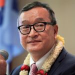 Sam Rainsy, líder opositor condenado
