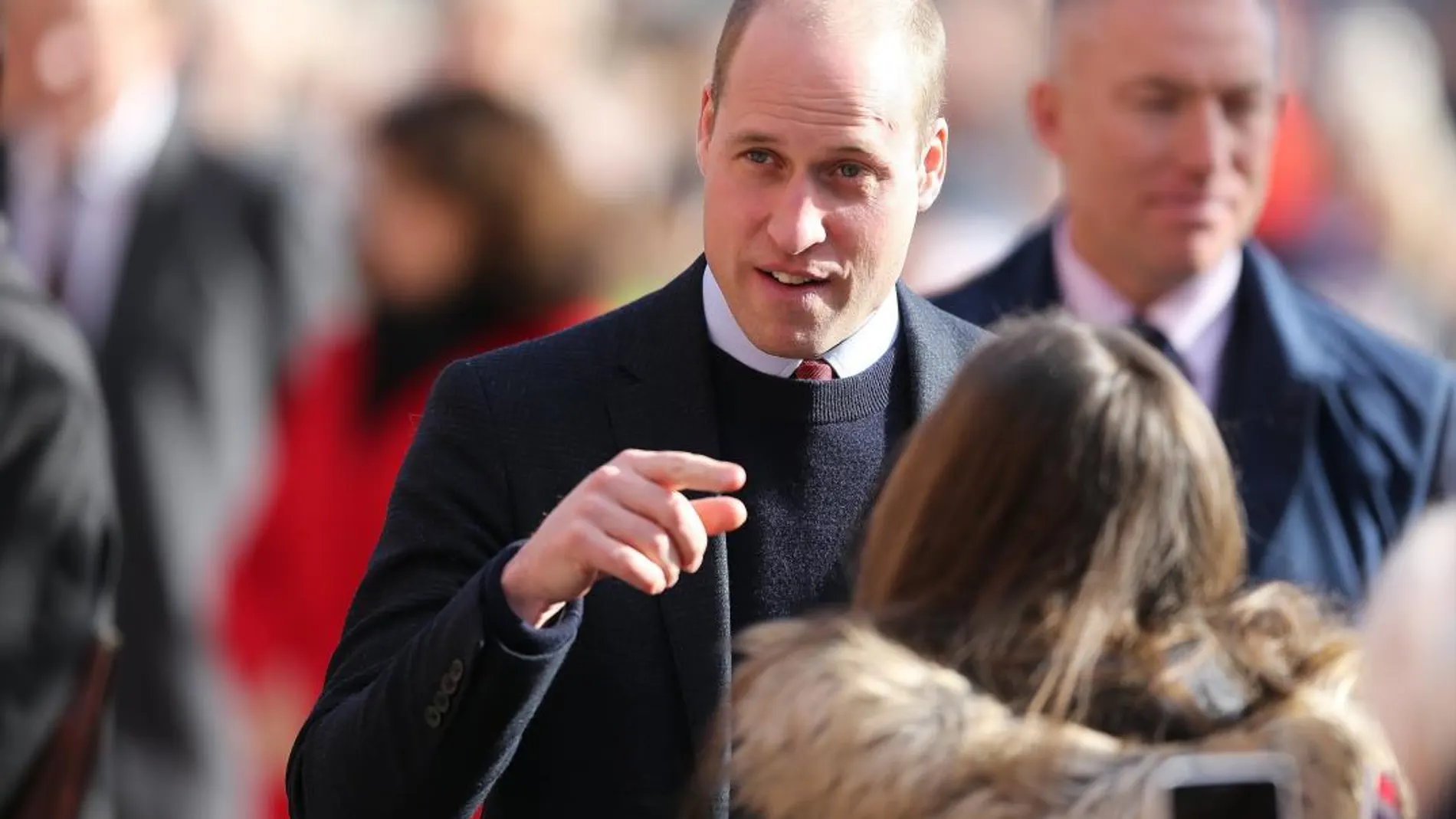 El príncipe Guillermo de Inglaterra, duque de Cambidge, la semana pasada