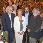 Pilar Fernández Labrador, Alfredo Pérez Alencart y los poetas brasileños Cyro de Matto y Paulo de Tarso