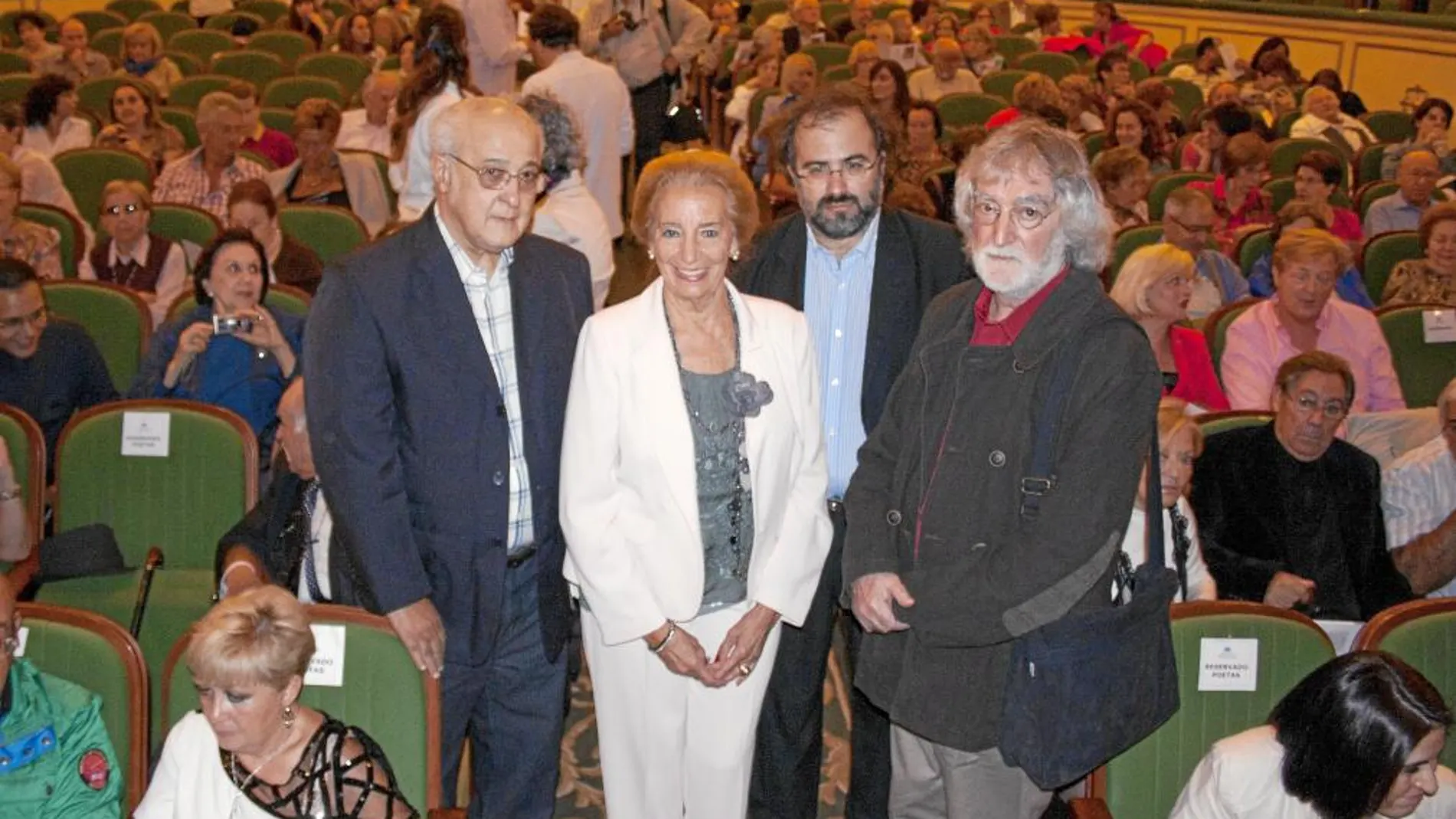 Pilar Fernández Labrador, Alfredo Pérez Alencart y los poetas brasileños Cyro de Matto y Paulo de Tarso