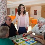 La consellera de Igualdad y vicepresidenta del Consell, Mónica Oltra, visitó esta semana la residencia
