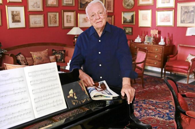 Joaquín Soriano, en una entrevista para LA RAZÓN, donde aseguró que "Lang Lang es una vedette musical"