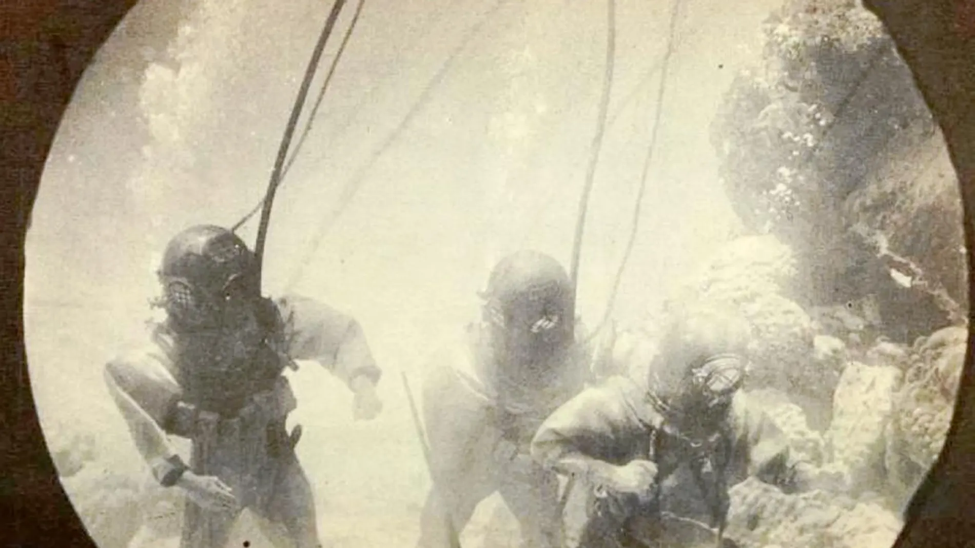 Una de las imágenes submarinas captadas por la cámara del gran pionero John Ernest Williamson