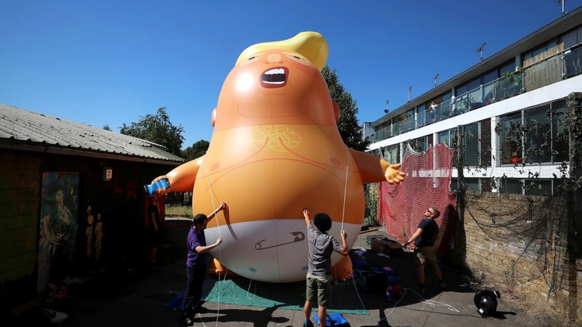 El bebé gigante de Donald Trump / Reuters