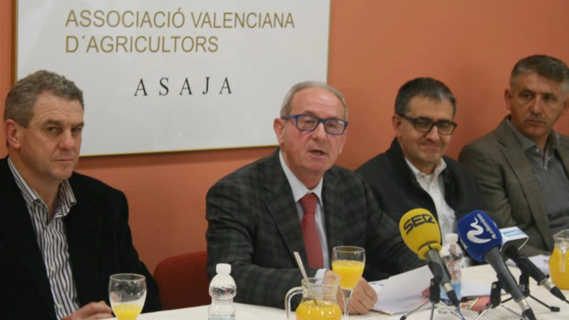 El presidente de la Asociación Valenciana de Agricultores (AVA), Cristóbal Aguado