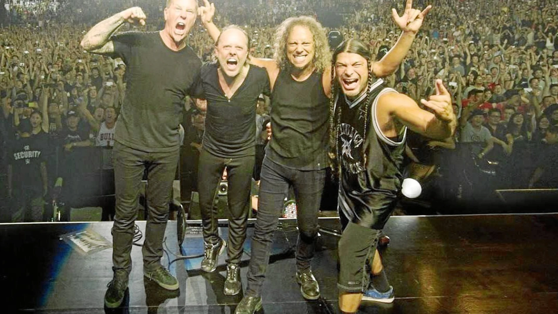 La llegada de Metallica (a la izquierda) con su concierto en el Estadi Olímpic de Montjuïc será el próximo 27 de mayo.