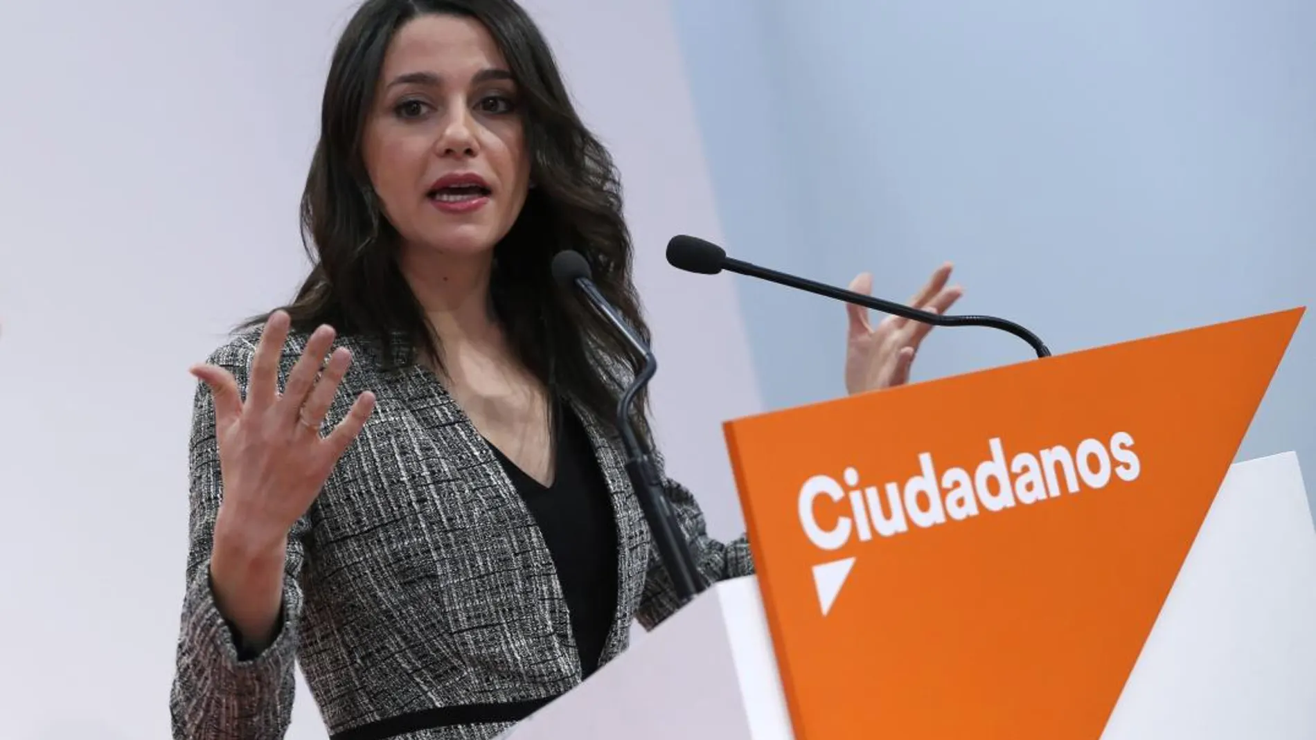La portavoz nacional de Ciudadanos, Inés Arrimadas