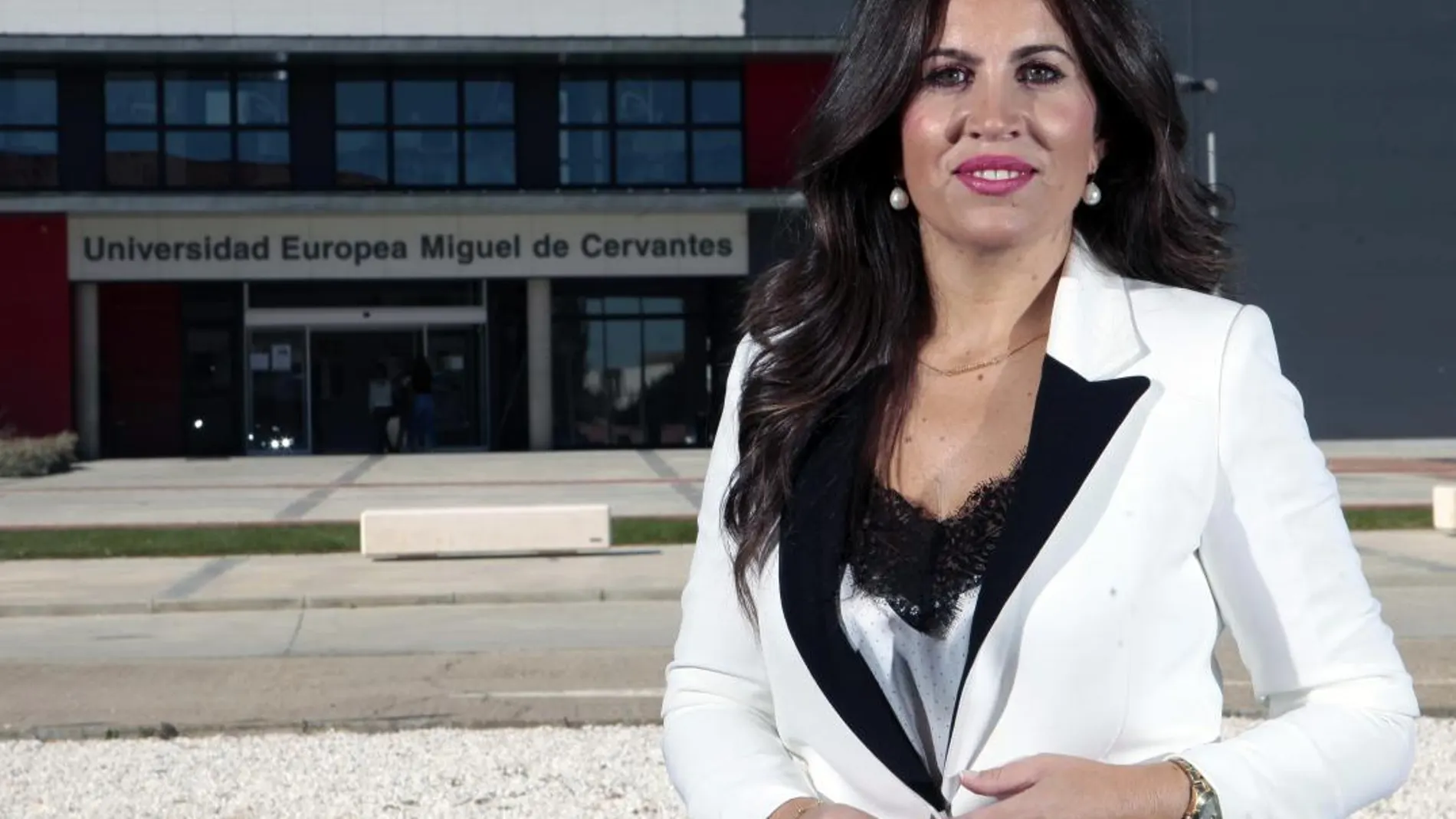 La rectora de la Universidad Europea Miguel de Cervantes (UEMC) de Valladolid, Imelda Rodríguez Escanciano