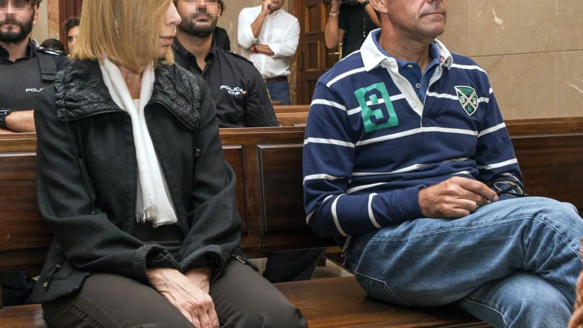 Munar, durante la sesión del juicio que ha comenzado hoy