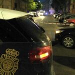 La furgoneta, cargada con diez bombonas, estaba aparcada en la calle Belén