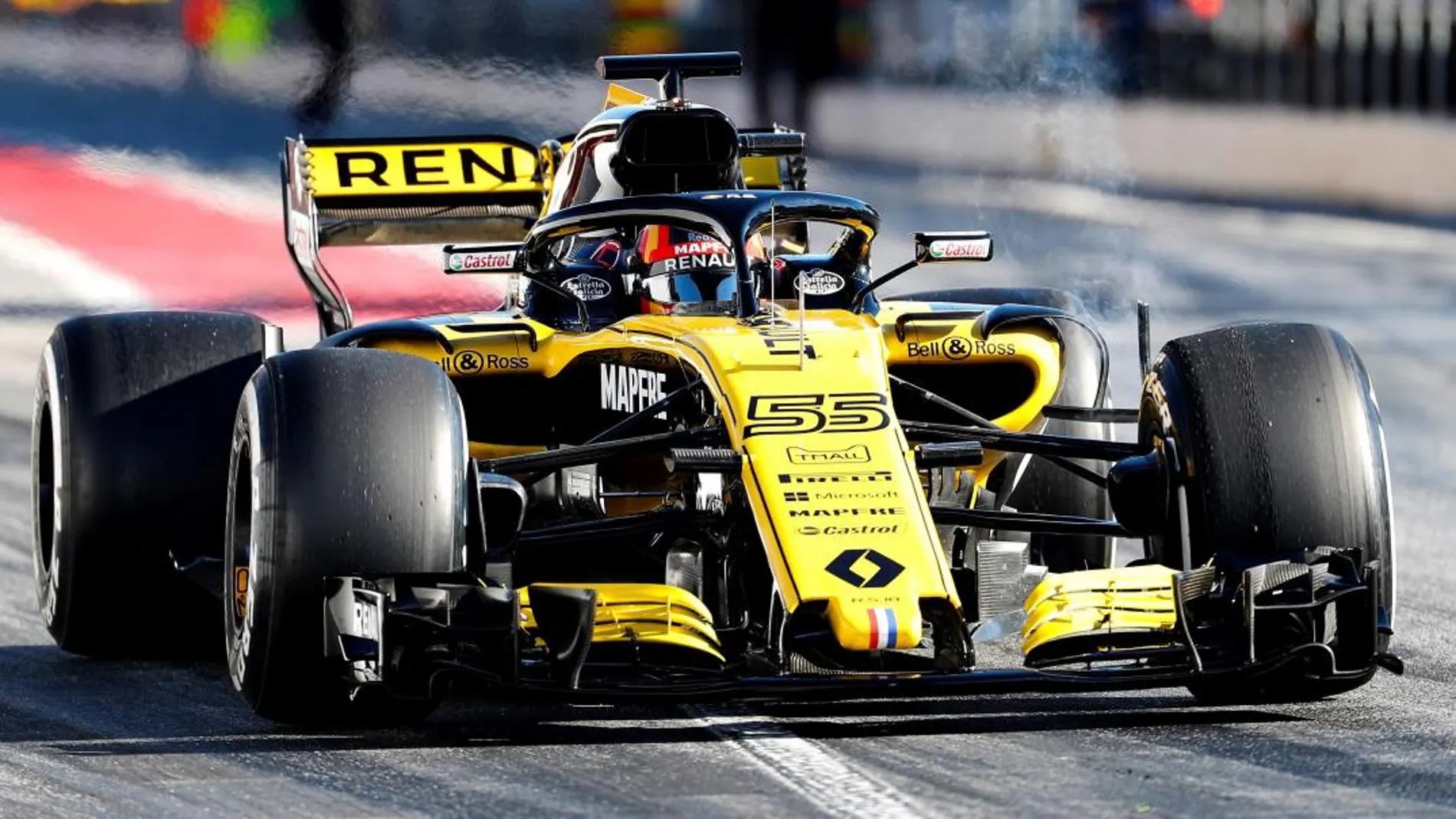 El piloto español de Renault, Carlos Sainz