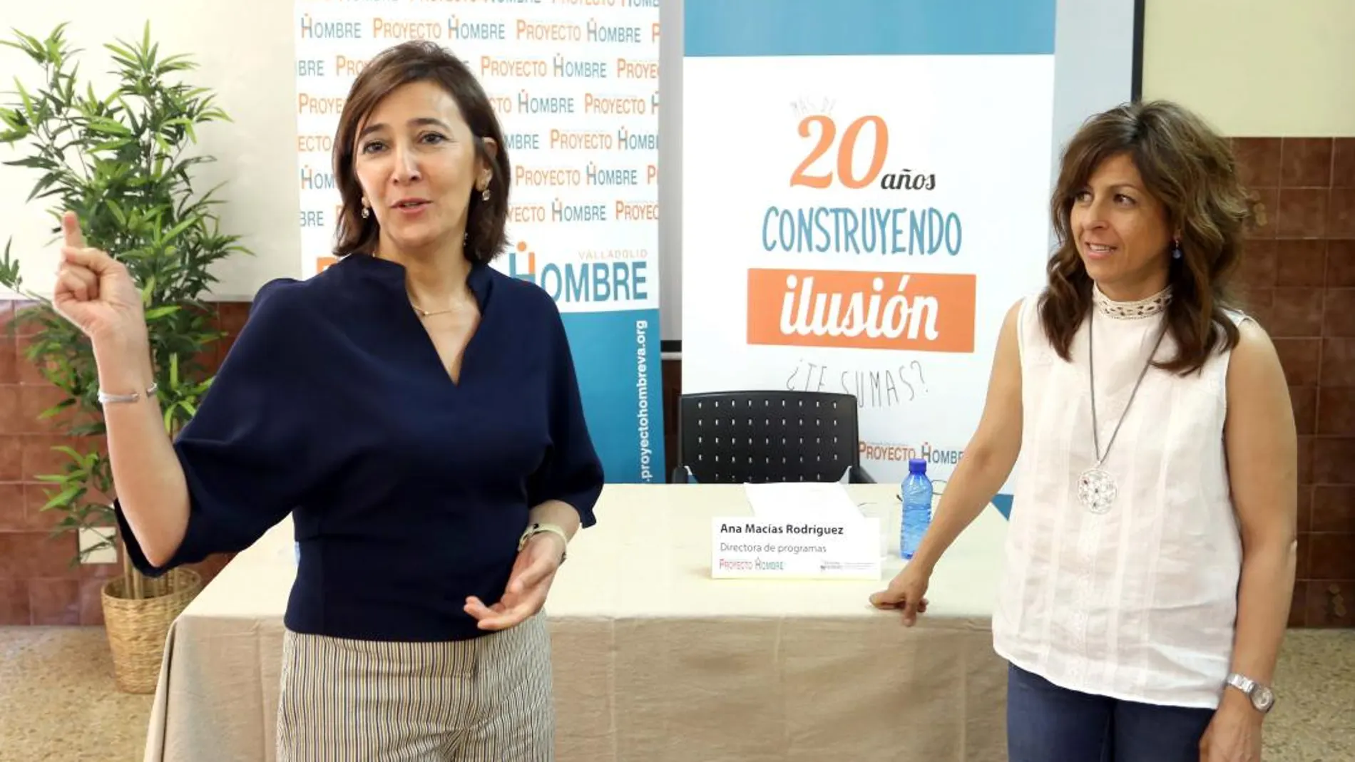 María Paz de la Puente y Ana Macías presentan la memoria 2017 de la Fundación