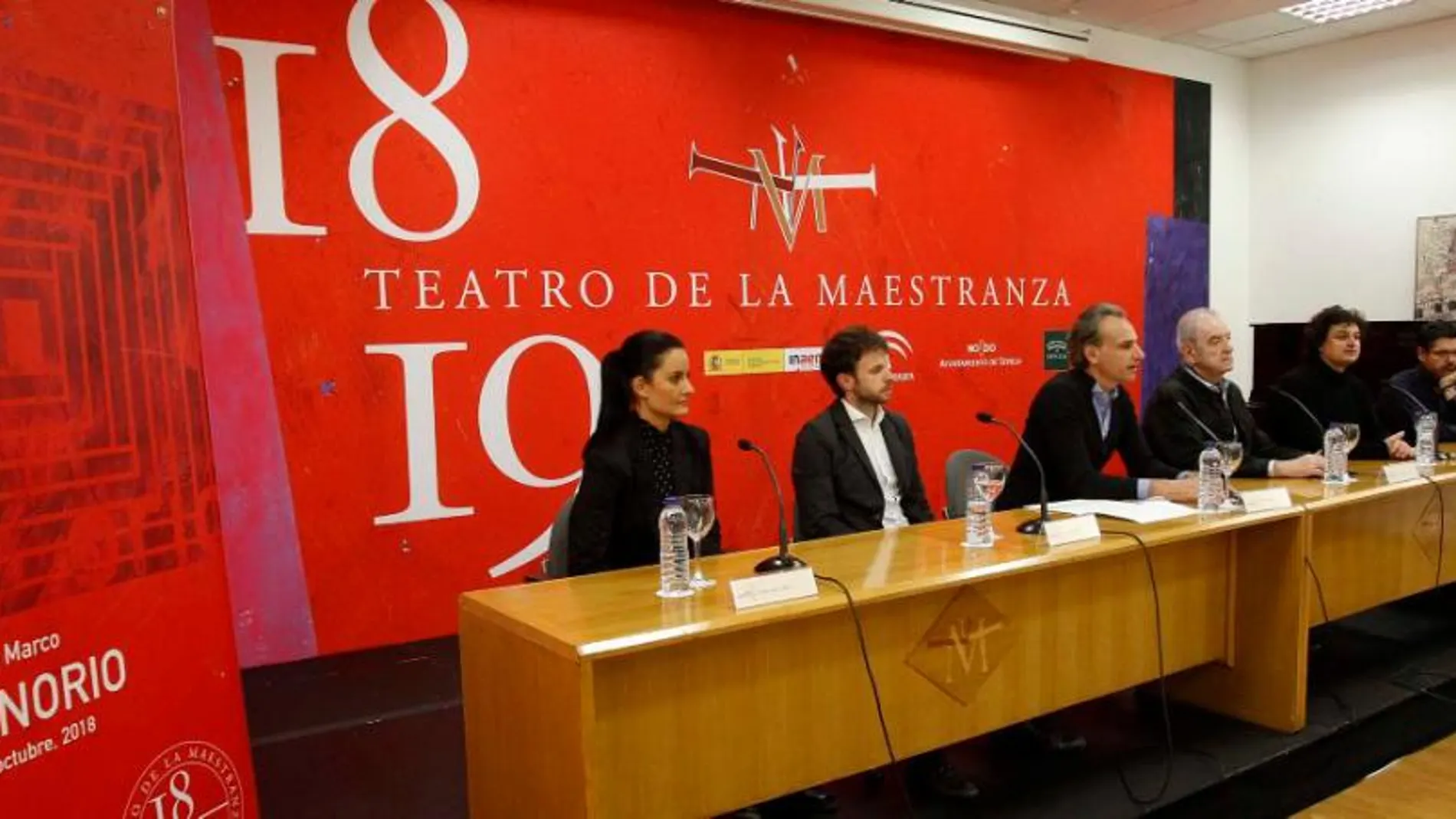 Imagen del acto de presentación de la ópera (Foto: Manuel Olmedo)