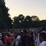 Imagen de un vídeo de la concentración