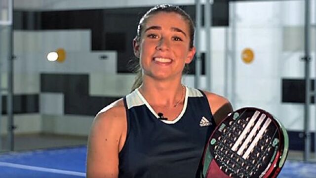 Martita Ortega, con su nueva pala