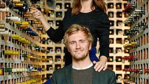 Alejandra Ansón y Miguel Bonet, entre vinos