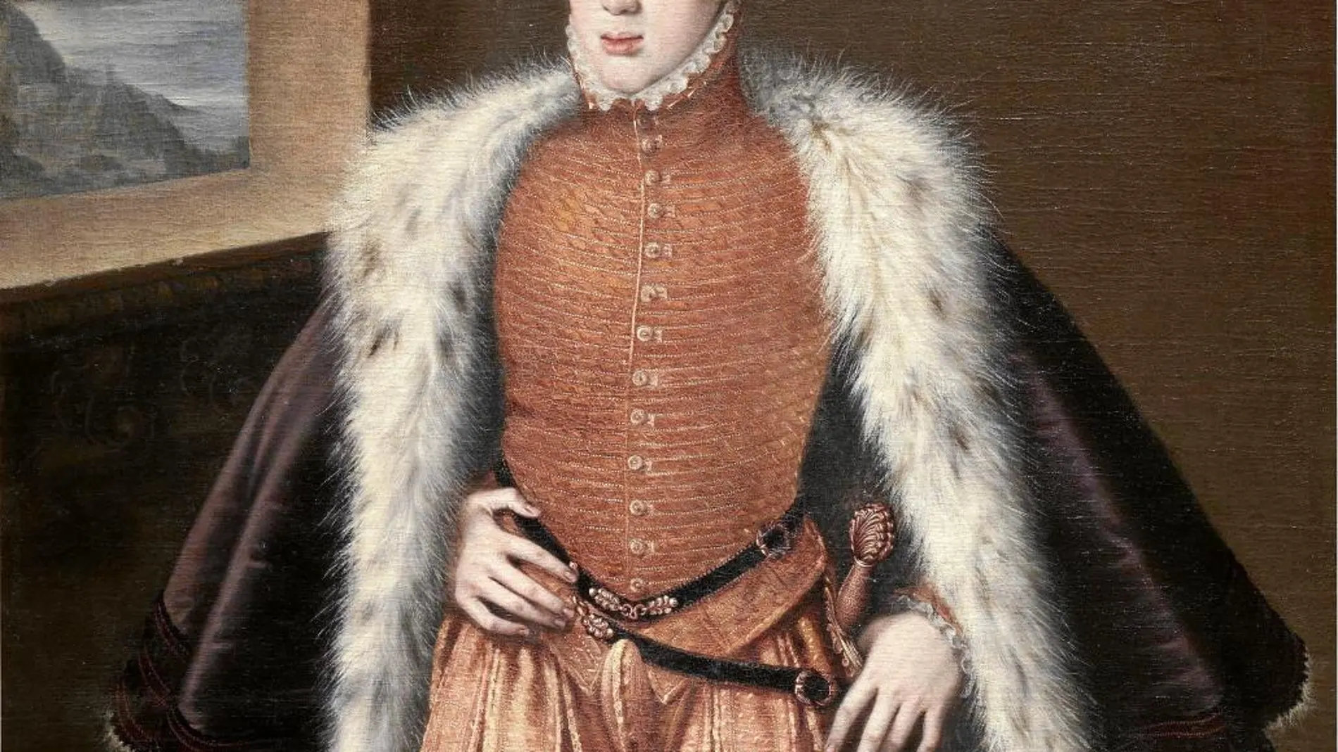 «El príncipe don Carlos», cuadro que Alonso Sánchez Coello pintó entre 1555 y 1559