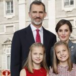 La Familia Real en su felicitación navideña/Casa Real