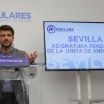 Beltrán Pérez, en rueda de prensa