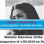 Localizada con vida Natalia Sánchez, la estudiante de Erasmus desaparecida en París