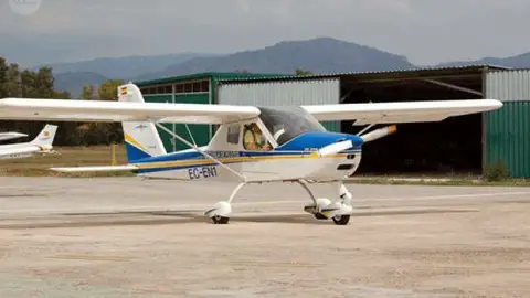 Imagen de un ultraligero