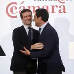  Casado pide a Cs que aclare si pactará otra vez con Díaz tras las elecciones