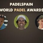 Chema Montes, Dante Luchetti y Óscar Solé