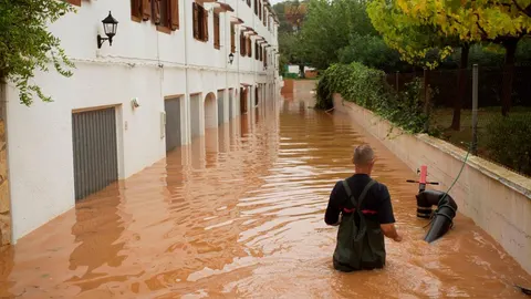 Las lluvias caídas durante el episodio de gota fría han causado numerosos daños en los municipios del norte de la Comunidad Valenciana