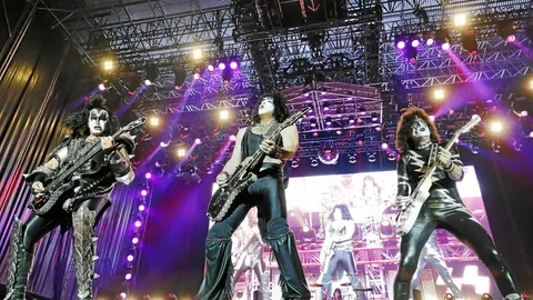 La mítica banda alemana de hard rock «Kiss», con 45 años de trayectoria