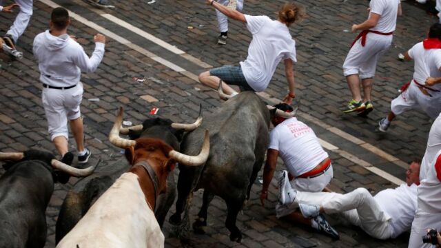 Segundo encierro de San Fermín